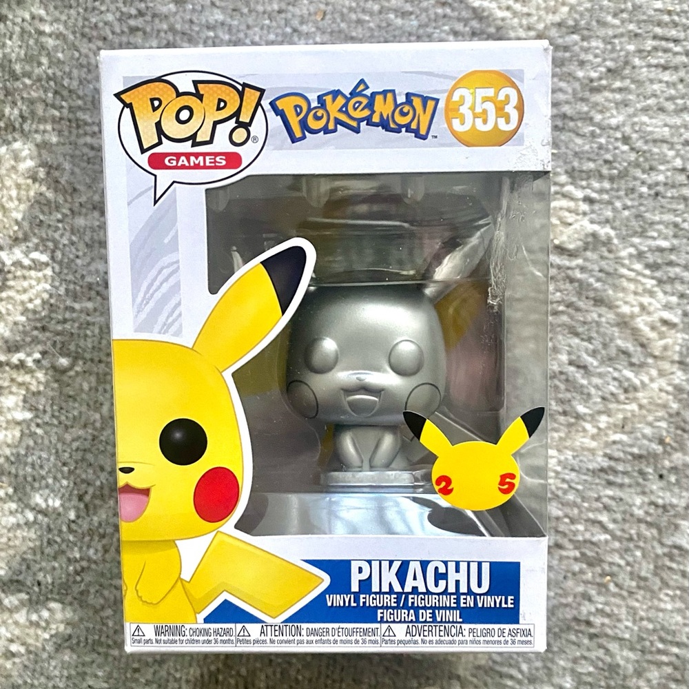Funko Pop! Games: Pokémon • Pikachu • 3.75” • NEW